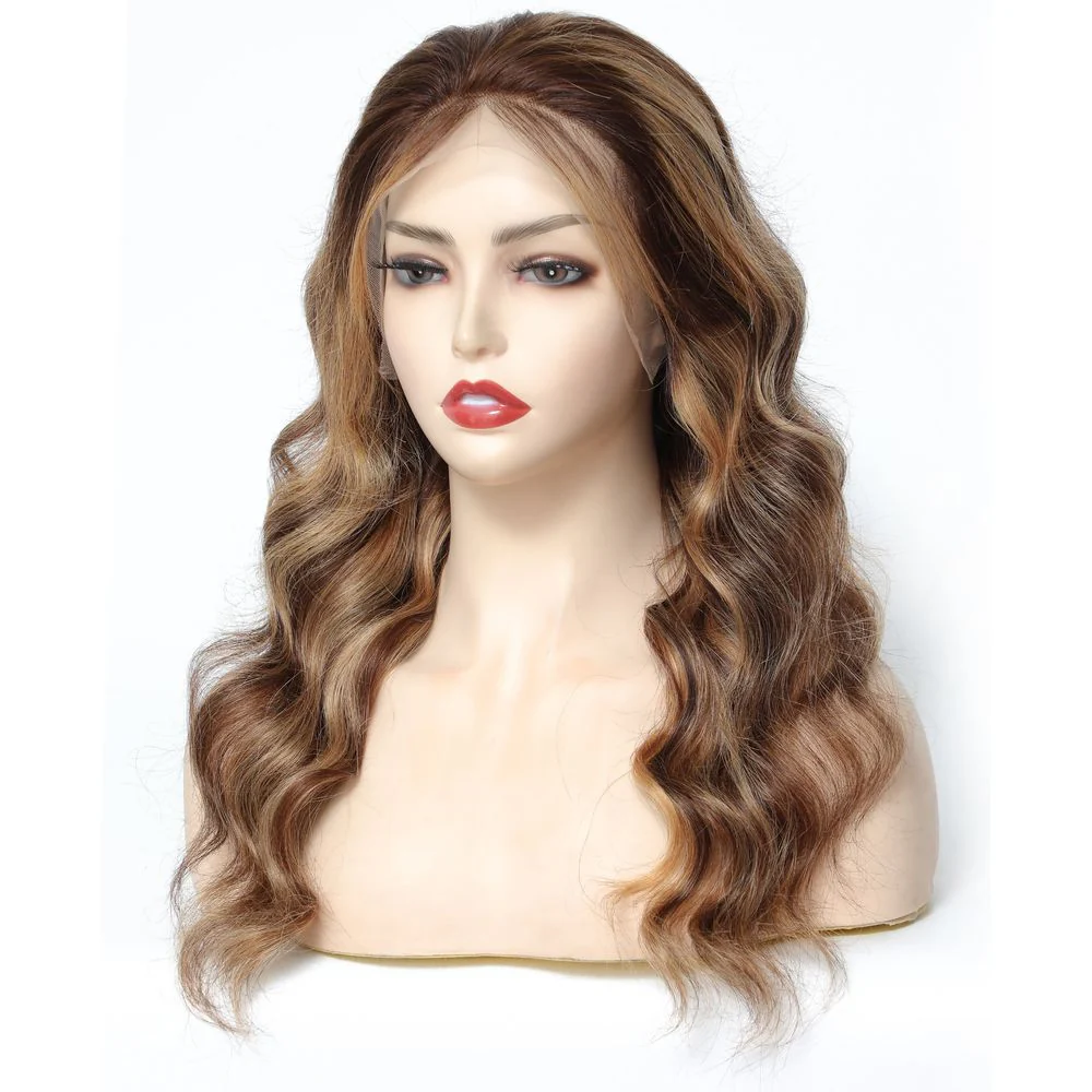 B & B Gold 100% Brazilian Human Hair 13x4 Lace Front Wig - T4/27/30 - Image 11