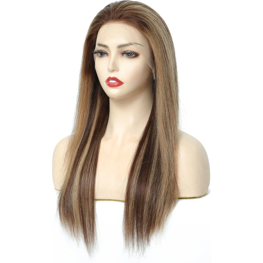 B & B Gold 100% Brazilian Human Hair 13x4 Lace Front Wig - T4/27/30 - Image 7