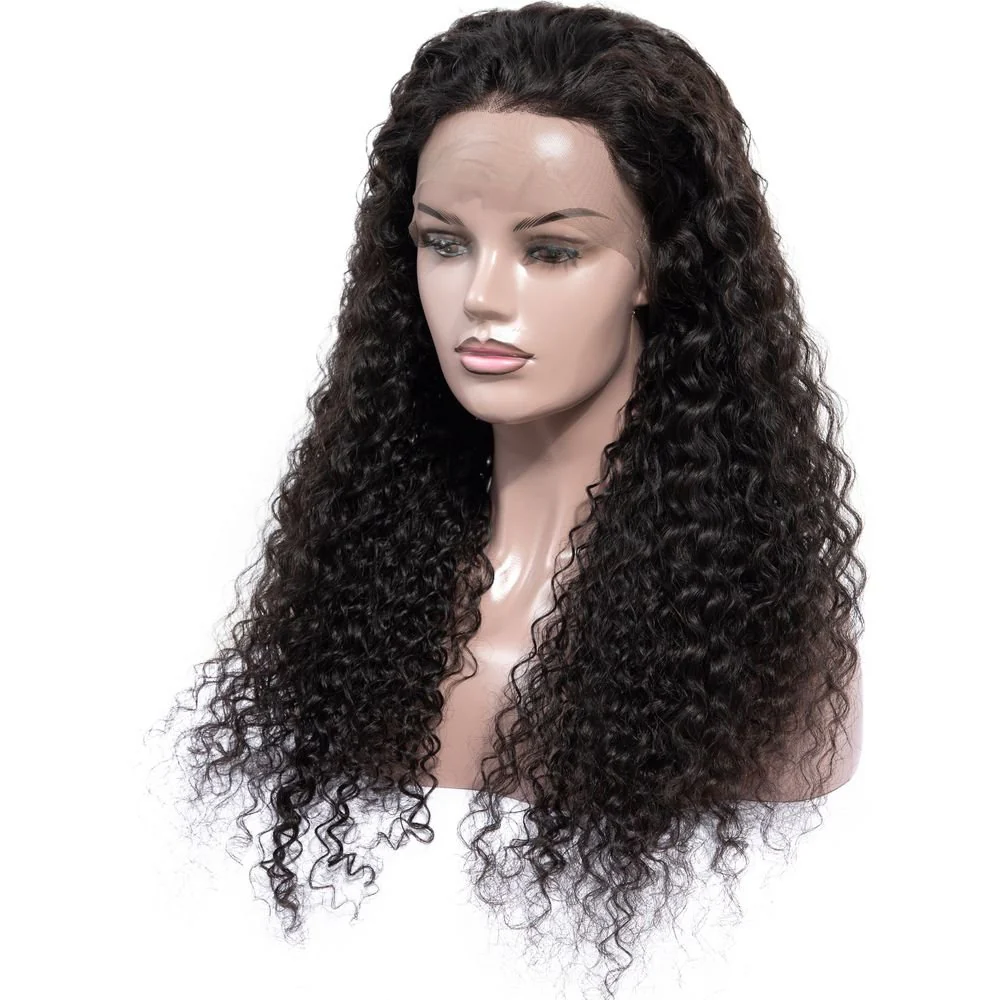 B&B Gold 13x4 100% Brazilian Human Hair Lace Front Wig - Natural Color - Image 10