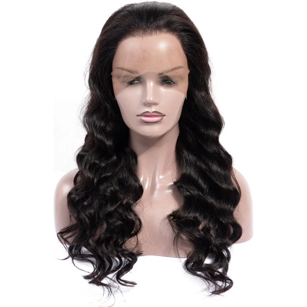 B&B Gold 13x4 100% Brazilian Human Hair Lace Front Wig - Natural Color - Image 13