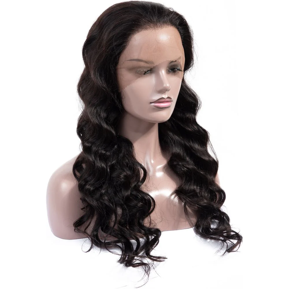 B&B Gold 13x4 100% Brazilian Human Hair Lace Front Wig - Natural Color - Image 15