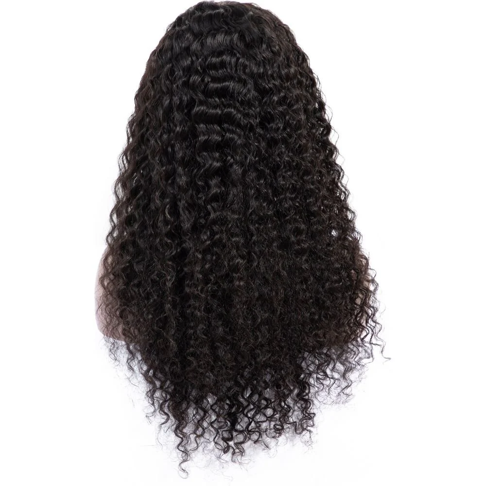 B&B Gold 13x4 100% Brazilian Human Hair Lace Front Wig - Natural Color - Image 8