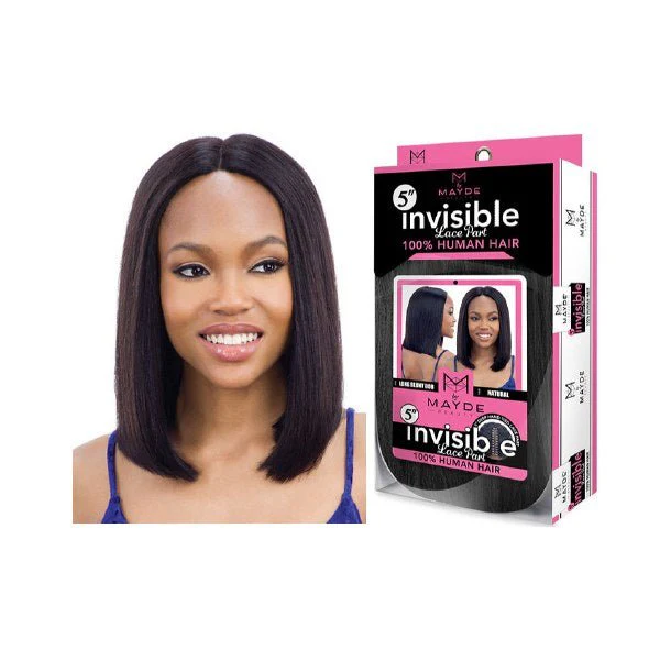 Mayde Beauty 100% Human Hair Wig – Long Blunt Bob - Image 4