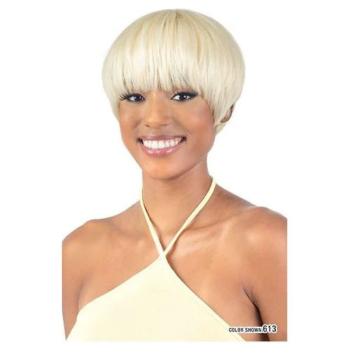 Mayde Beauty Mocha 100% Human Hair Blend Full Wig - Bonbon - Image 10