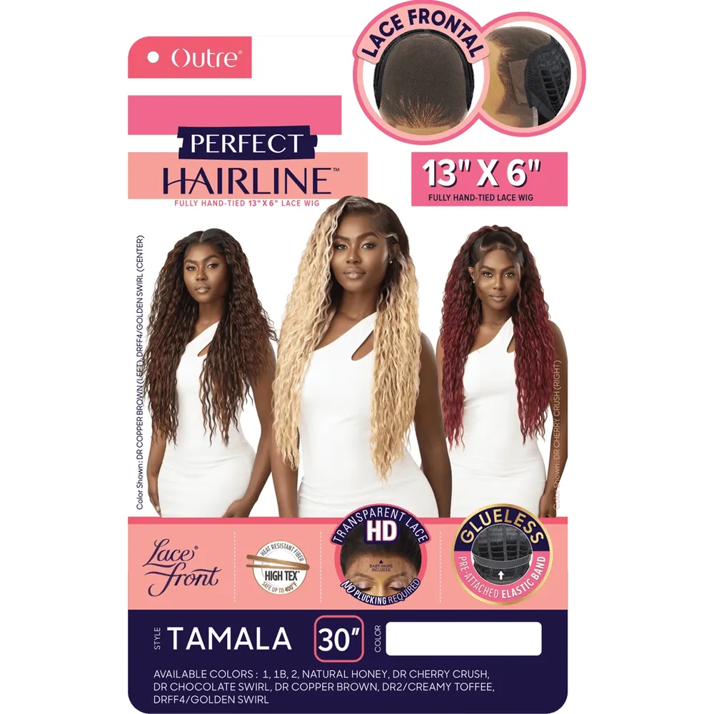 Outre Perfect Hairline Synthetic Lace Front Wig - Tamala - Image 5