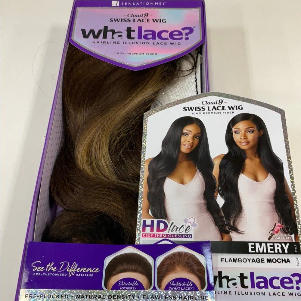 Sensationnel Cloud 9 What Lace Synthetic 13x6 HD Lace Front Wig - Emery - Image 10