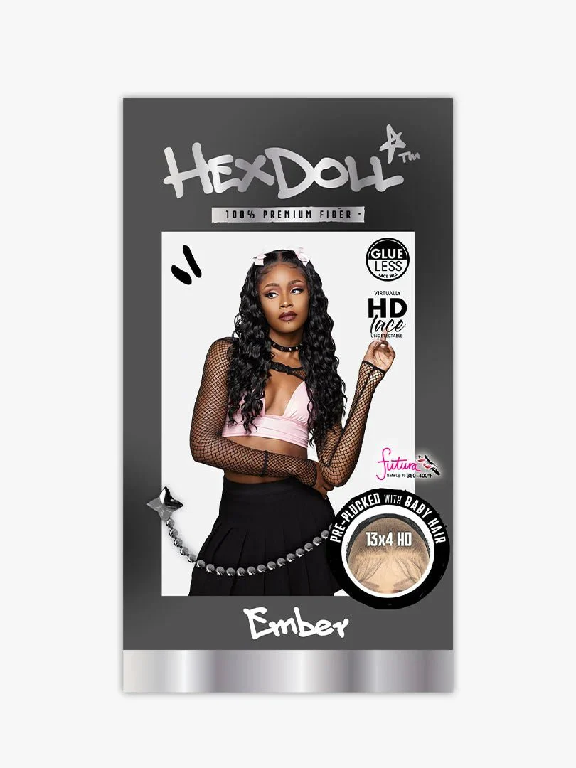 Sensationnel HexDoll HD Lace Wig – Ember - Image 3