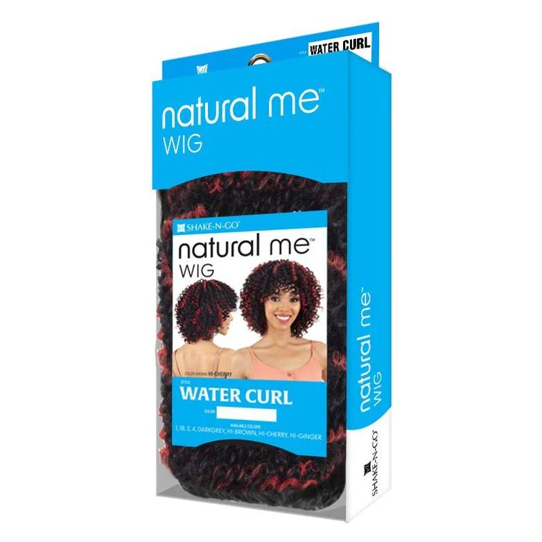 Shake-N-Go Natural Me Synthetic Full Wig - Water Curl - Image 5